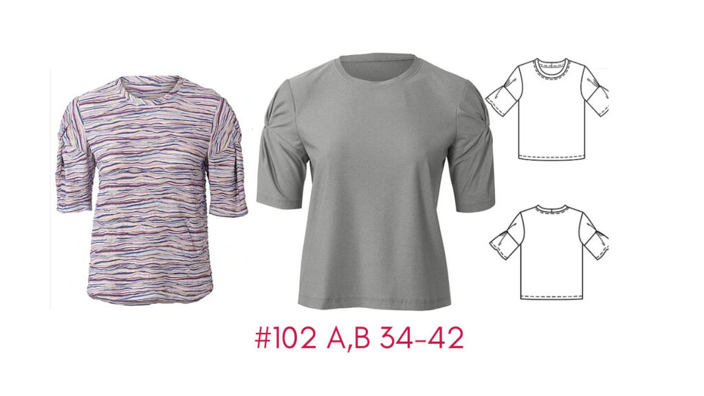 Burda 4/2022 #102 A B