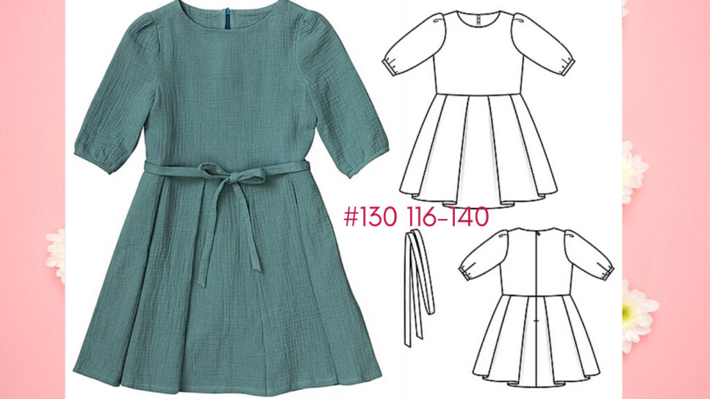 Burda 4/2022 #130 - Burda Kids Sewing Pattern