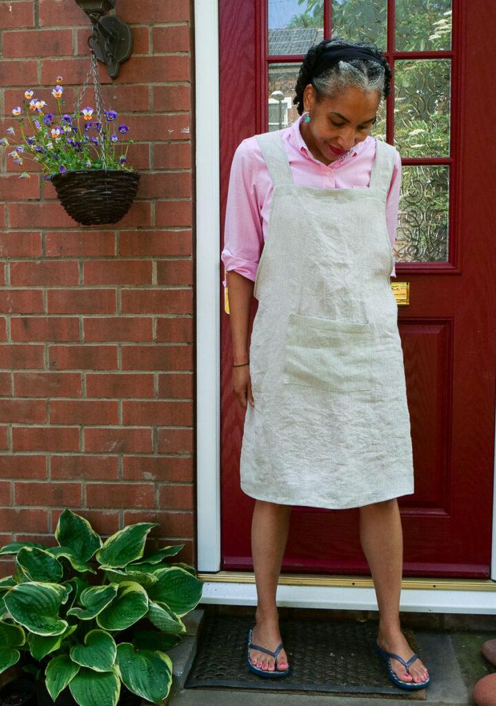 Tessuti Patterns Apron Review - Saturday Night Stitch - a UK sewing blog.