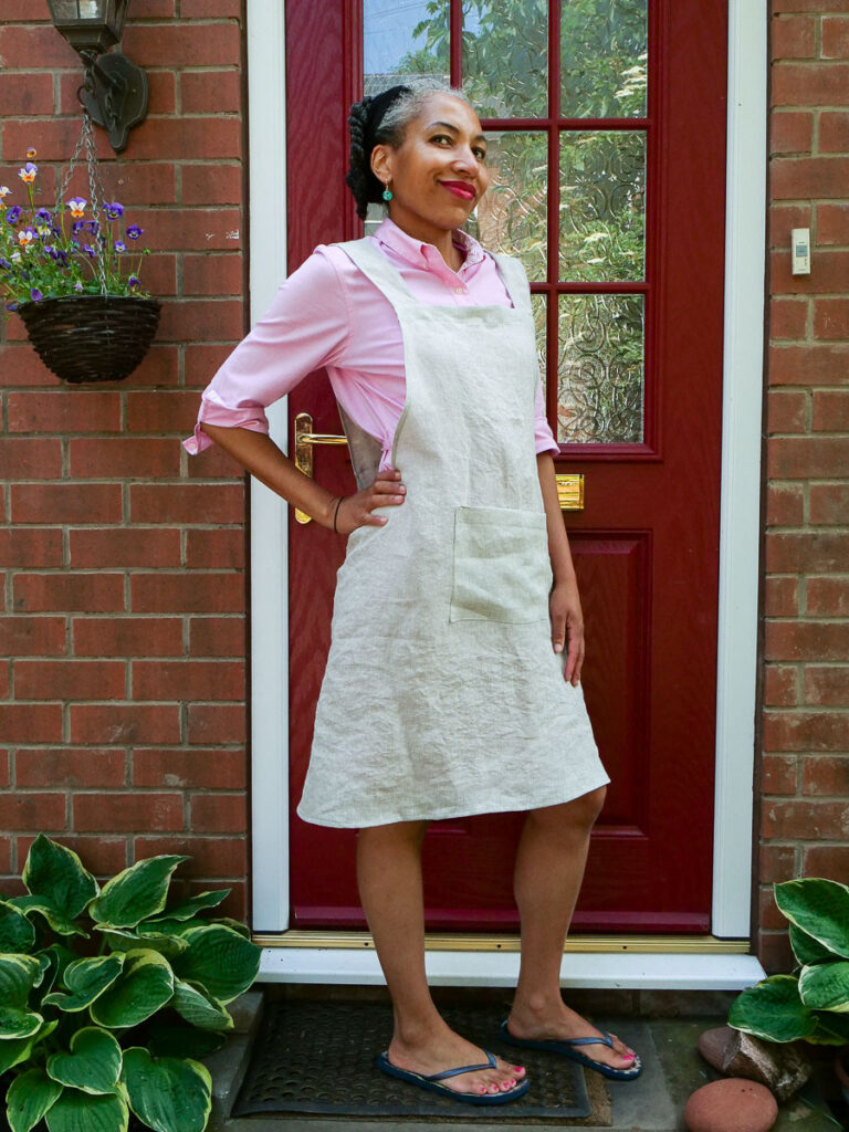 Tessuti Patterns Apron Review - Saturday Night Stitch - a UK sewing blog.