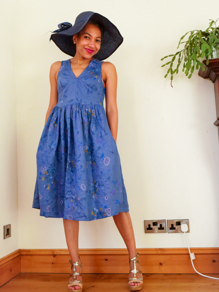 Kate & Rose Giselle Maxi Dress Sewing Pattern Review - Saturday Night Stitch.