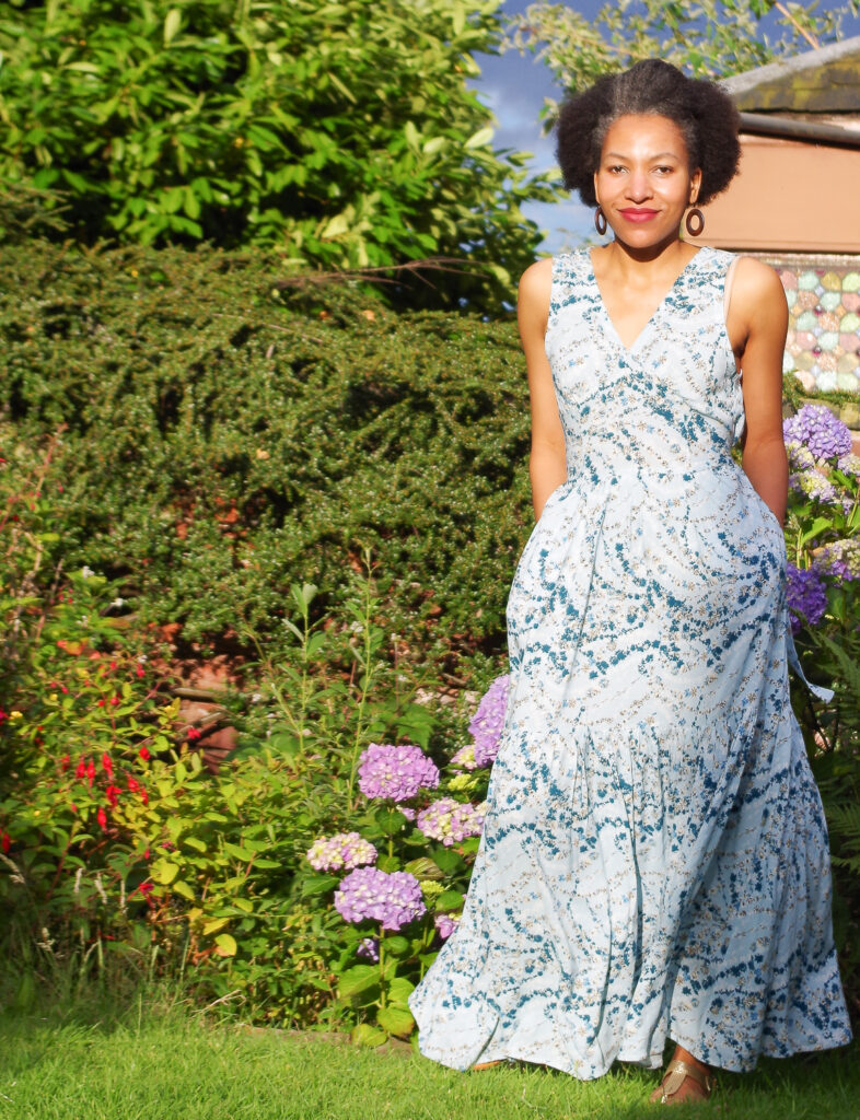 Kate & Rose Giselle Maxi Dress Sewing Pattern Review - Saturday Night Stitch.