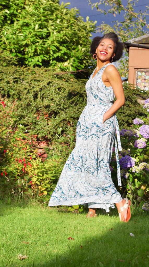 Kate & Rose Giselle Maxi Dress Sewing Pattern Review - Saturday Night Stitch.