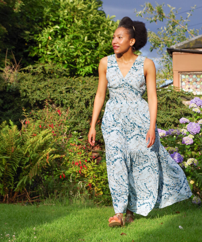 Kate & Rose Giselle Maxi Dress Sewing Pattern Review - Saturday Night Stitch.