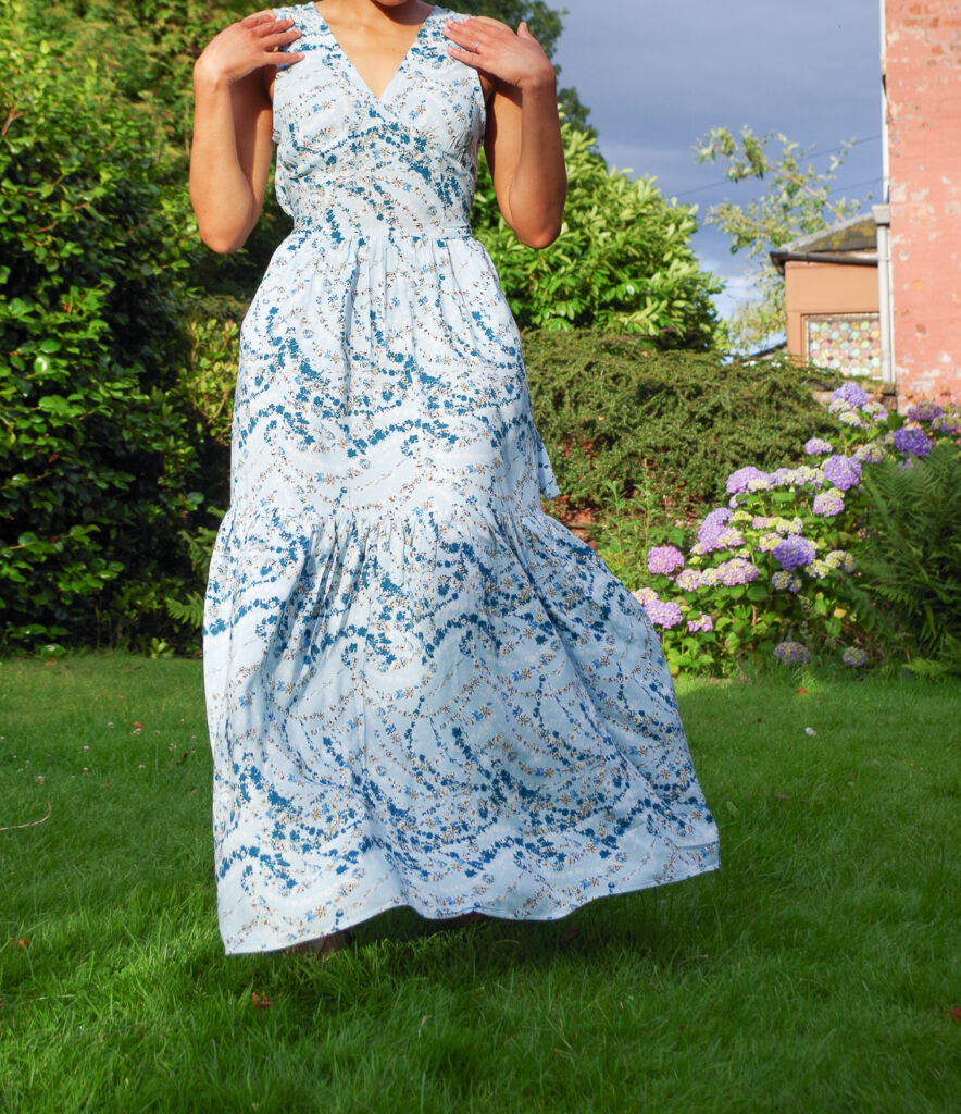 Kate & Rose Giselle Maxi Dress Sewing Pattern Review - Saturday Night Stitch.