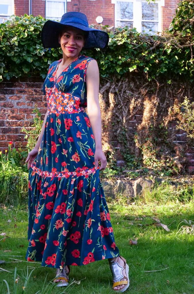 Kate & Rose Giselle Maxi Dress Sewing Pattern Review - Saturday Night Stitch.