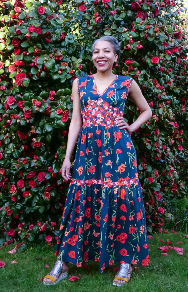 Kate & Rose Giselle Maxi Dress Sewing Pattern Review - Saturday Night Stitch.