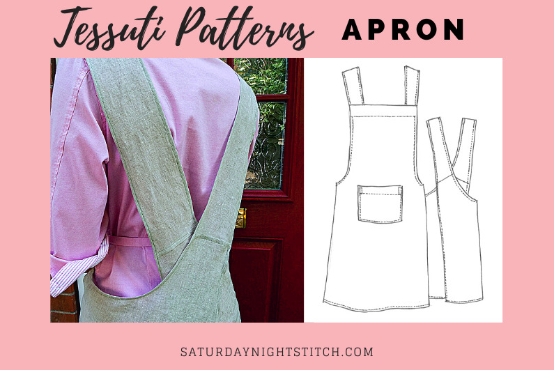 Lightweight Cross Back Apron