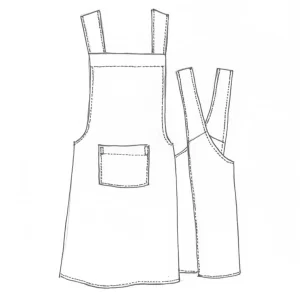 Tessuti Patterns Japanese Style Crossback Apron Review