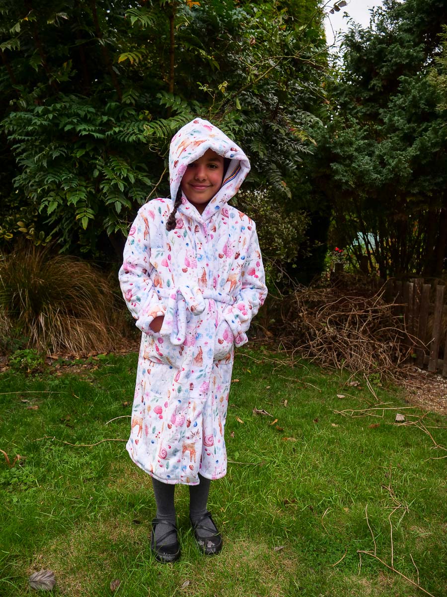 Love Notions Kids Compose Robe Sewing Pattern Review x2 - saturday ...