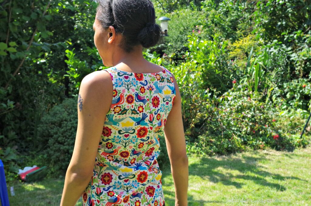 Butterick B5948 Sewing Pattern Review - Back view