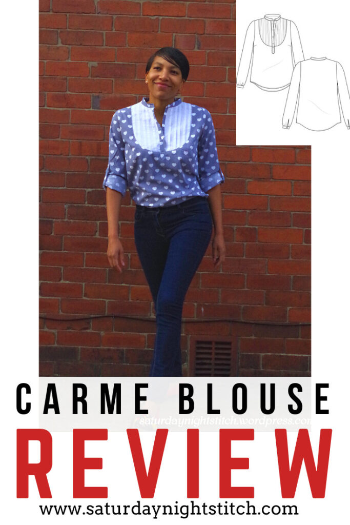 Pauline Alice Carme Blouse Sewing Pattern Review
