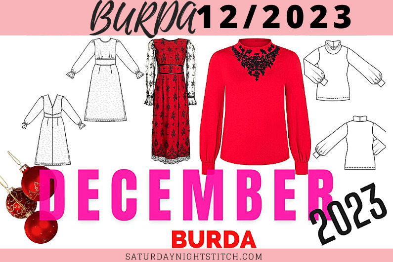 Burda 12/2023 Preview, First Look, Commentary